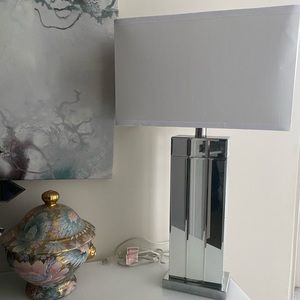 Mirrored Lamp